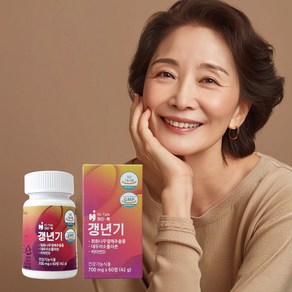 하이톡 갱년기 여성 건강기능식품 에스트로겐 호르몬 골다공증 영양제 추천 700mg x 60정