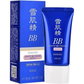 Sekkisei White BB Ceam Moist 고세 설기정 화이트 BB 크림 모이스트 30g, 1개, 2호 보통 피부톤