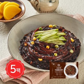 쉐프스토리 수타식 직화짜장면 330g*5팩, 단품, 5개, 330g