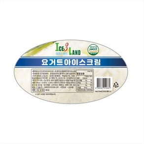 아이스랜드 유지방 아이스크림 5리터 요거트맛, 1개, 5L