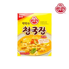 오뚜기 맛있는 청국장, 39.6g, 12개