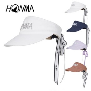 혼마 여성 리본 바이저(RIBBON VISOR) 4colo HWHQ017W057, 샌드, 1개