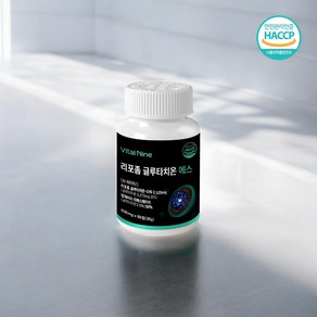 엠제이네이처 고순도 리포좀 글루타치온 에스 600mg 2개월분 HACCP 인증, 6개, 60정