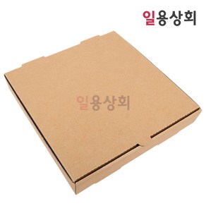 [ILYONG] 피자박스 HC 13호 345x345x45mm 100매 크라프트 합지, 100개, 1개