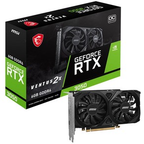 MSI 지포스 RTX 3050 벤투스 2X OC D6 6GB