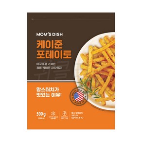 TODAM 맘스터치 케이준 포테이토 감자튀김 500gx2팩, 500g, 2개