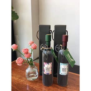 생수로 내린 더치커피(와인병) 500ml, 아로마 블랜딩 와인병 500ML, 1개, 1개입