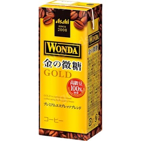 아사히 wanda 완다 커피 팩타입 금의저당 200ml x 24개