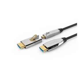 이지넷유비쿼터스 넥스트 HDMI v2.0a 분리형 하이브리드 광케이블 (NEXT-6730HAOC-DA 30m), 상세내용표시, 1개