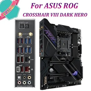 ASUS ROG CROSSHAIR VIII DARK HERO X570 칩셋 채택 4 x DDR4 128GB 4800 PCI-E 4.0 AMD x 570 마더보드 AM4, 한개옵션0