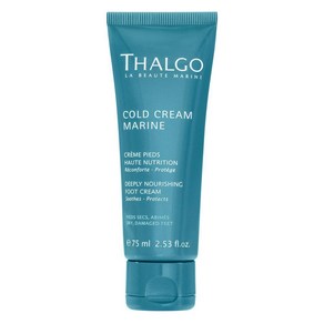 Thalgo 딸고 콜드 크림 마린 Deeply 너리싱 풋크림 75ml, 1개