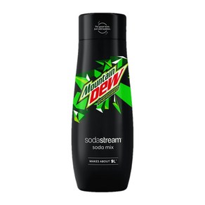 소다스트림 마운틴 듀 소다 믹스 440ml Sodasteam Mountain Dew Soda Mix, 1개