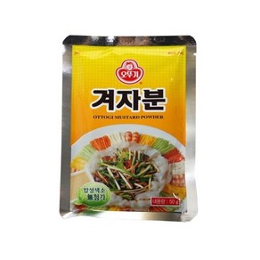 오뚜기 겨자분50g (W9733E9), 50g, 1개