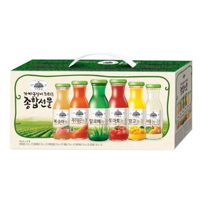 가야농장 꼬마병 종합선물세트 180ml x 12병 4SET