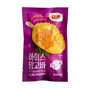 돌 아이스 망고바, 10개, 60g