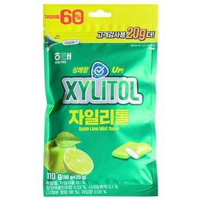 해태 자일리톨 껌 스마일리 리필 110g GUM 입가심, 1개