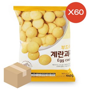 계란과자 옛날과자 대용량, 80g, 60개