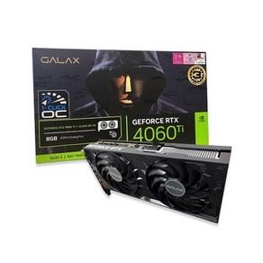 갤럭시 갤럭시 GALAX 지포스 RTX 4060 Ti OC V2 D6 8GB