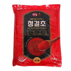 청양식품 햇살고운 청결초 김치용 고추가루2.5kg 1개, 2.5kg