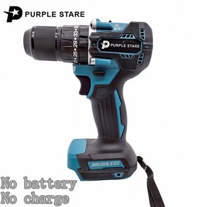 DHP487 무선 공구 브러시리스 드라이버 임팩트 전동 드릴 18V 마키타 배터리와 호환 13mm, 1) only tool, 1개