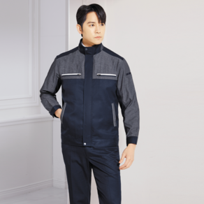 [유니보스] UBS-3101(상의) / UBS-3102(하의) FW 춘추 작업복 상하세트 현장복 근무복 단체복