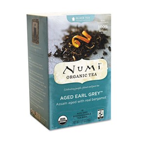 Numi 10170 Organic Teas and Teasans 1.27oz Aged Numi 10170 유기농 차와 Teasans 1.27온스 숙성된 얼 그레이 18/