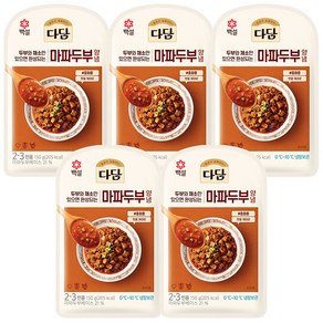 CJ제일제당 다담 마파두부양념150G x 5개, 150g