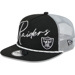 Las Vegas Raides Ea Scipt 로고 골퍼 9FIFTY 스냅백 모자 캡 남성 NFL