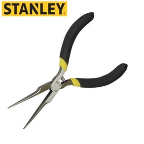 STANLEY 니들롱로즈플라이어 스탠리STHT84096-8 롱로우즈 롱노즈플라이어 롱로즈, 1개