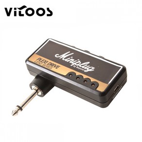 VITOOS Miniplug (Plexi Dive) 헤드폰 / 이어폰 포켓 미니 앰프, 1개