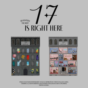 미개봉 새상품 SEVENTEEN 세븐틴 BEST ALBUM 17 IS RIGHT HERE 일반 VER. 랜덤