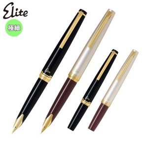 PILOT 140 FES 1MM B DR 숏 타입 엘리트 95s F 만년필, 딥레드, F