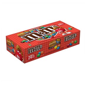 앰 앤 앰즈 피넛 버터 캔디 46.2g 24개입 M&M's Peanut Butte (1.63 oz. 24 pk.), 24개