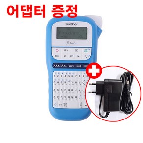 PT-H110BW 어댑터 증정 브라더 라벨프린터, 1개, PT-H110BW,호환어댑터 증정