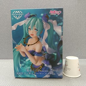 일본내수정품 타이토 TAITO AMP VOCALOID 하츠네 미쿠 프린세스 머메이드 Ve. 피규어, 1개