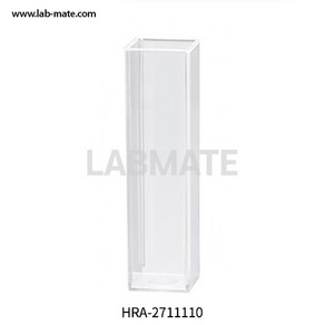 HRA-2711110 HRA-2712120 일회용 큐벳 PS재질 RATIOLAB 100/pk, HRA-2711110 4ml 100/pk, 1팩