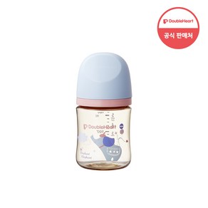 더블하트 모유실감 3세대 PPSU 꿈꾸는코끼리 160ml (S젖꼭지포함)