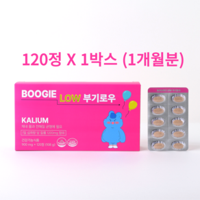 칼륨영양제 포타슘 붓기칼륨 영양제 부종 칼륨 1200mg x 1박스, 1개, 120정