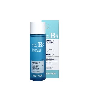 프리티스킨 멀티 하이드라 B5 카밍 앤 리페어링 토너 205ml, 1개