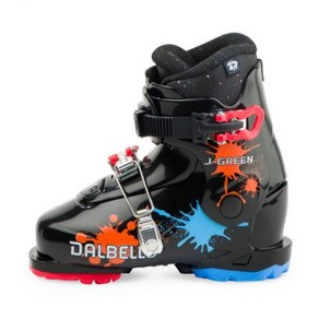 Dalbello J Geen 2.0 GW 스키 부츠 - 어린이용 2024/2025, Black/Black, 21.5 Mondo, 21.5 Mondo