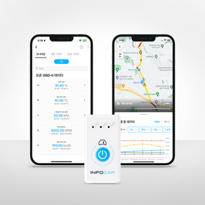 인포카 스위치 자동차 스캐너 IO180-OH android iOS동시호환 OBD2 / ELM327 / 자동차 진단기