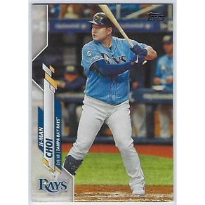 최지만 2020 TOPPS Seies 2 야구카드 MLB카드 탬파베이 레이스 Tampa Bay Rays