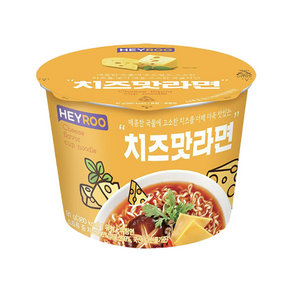 헤이루 치즈맛 라면 91g, 7개