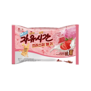 미니 자유시간 크리스피 딸기맛, 260g, 1개