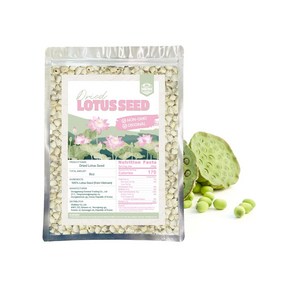 Fame Queen Died Lotus Seeds 8 Ounce fo Tea & B Fame Queen 건조 연꽃 씨앗 8온스 차 및 베이킹용 메티오닌이 풍부 장 건강과, 1개