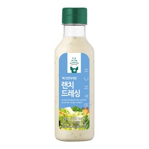 피그인더가든 랜치 드레싱 265g 샐러드 양념 소스, 1개