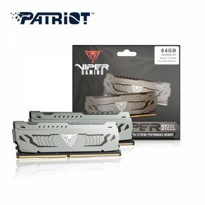 PATRIOT DDR4-3600 CL18 VIPER STEEL (64GB(32Gx2)), 2개