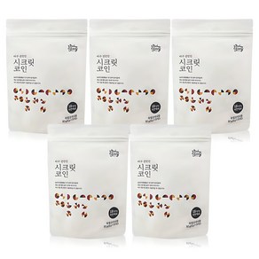 빅마마 시크릿코인 편안한맛, 80g, 5개