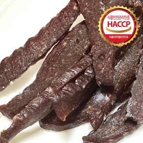 [40년 장인] 고급 수제 한우 육포 견과류 치즈 3종, 한우육포 30g x3개, 1개