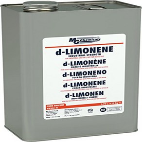 MG Chemicals d-Limonene Industial Stength 3.78 L Metal Cont MG Chemicals d-리모넨 산업용 강도 3.78L 금속 용, Clea, 1개